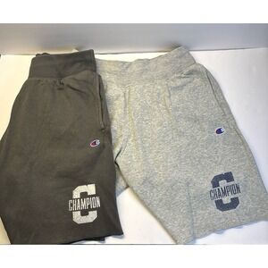Champion‎ (2 - bundle) Sweat Shorts (size medium)